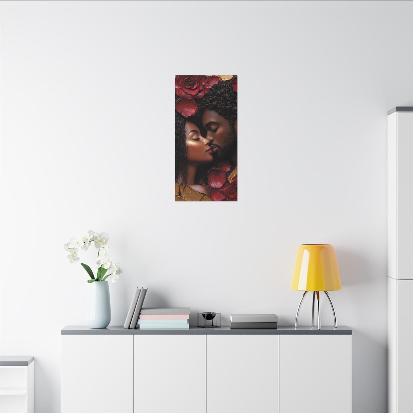 Luminous Love | Premium Impasto-Style Canvas Print (Multi-Size)