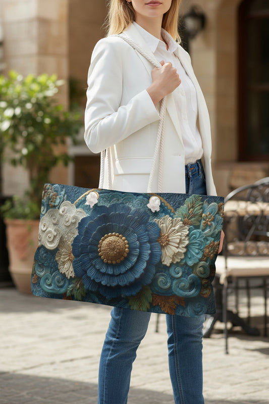 Celestial Blooms Weekender Bag