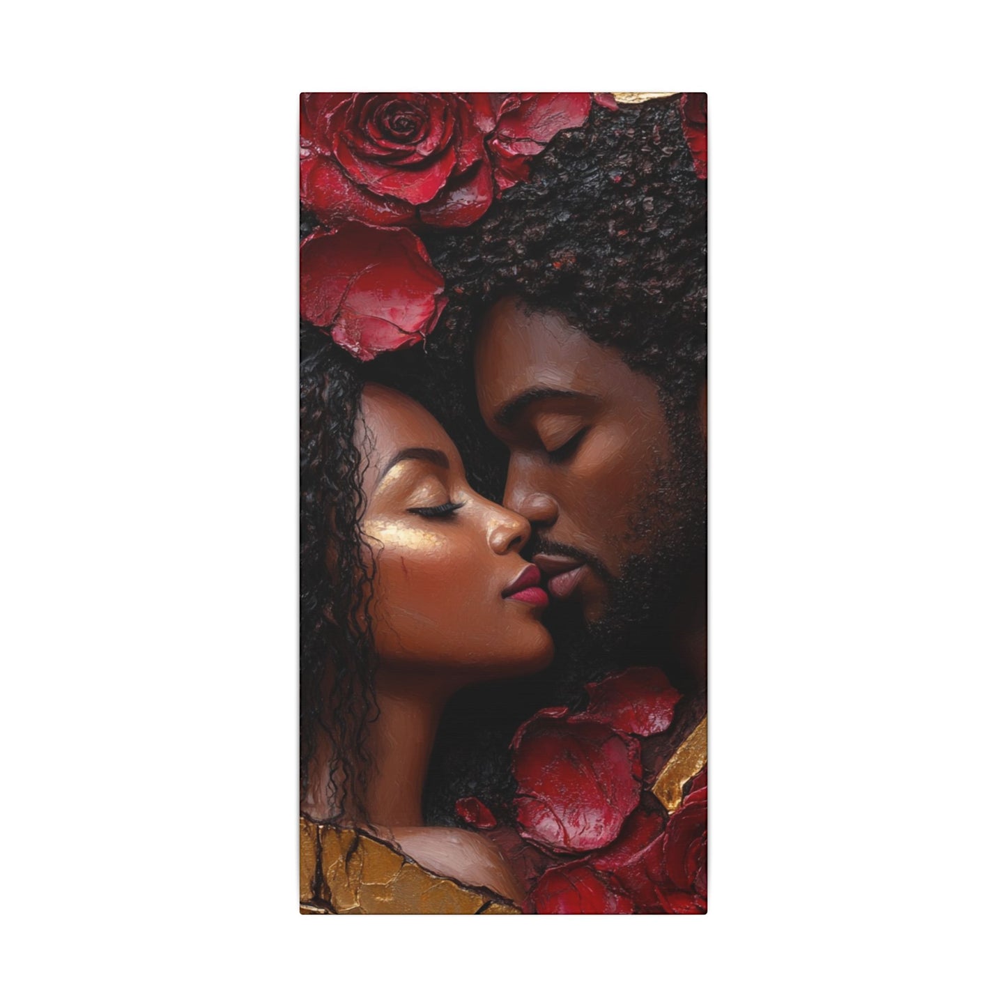 Luminous Love | Premium Impasto-Style Canvas Print (Multi-Size)