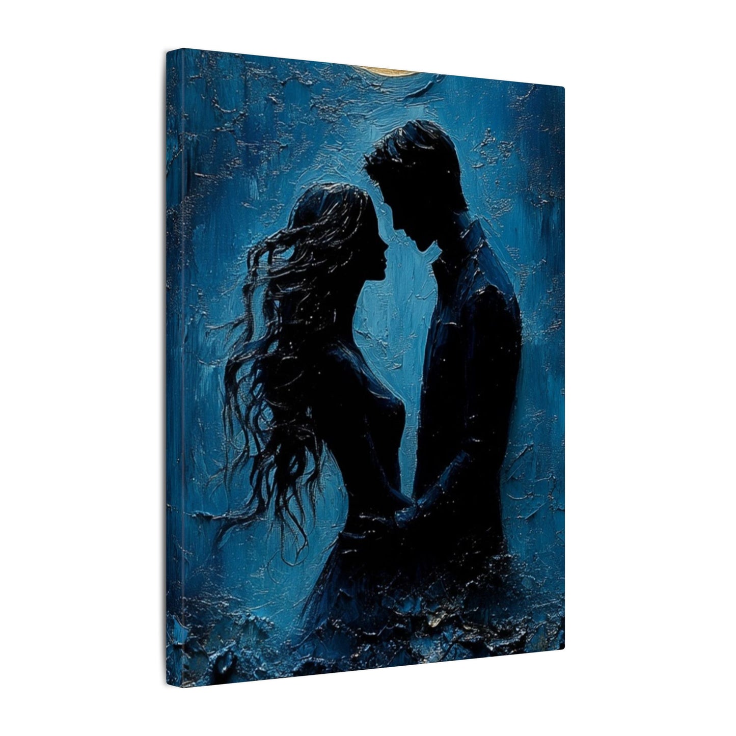 Moonlight Mollycoddle | Premium Impasto-Style Canvas Print (Multi-Size)