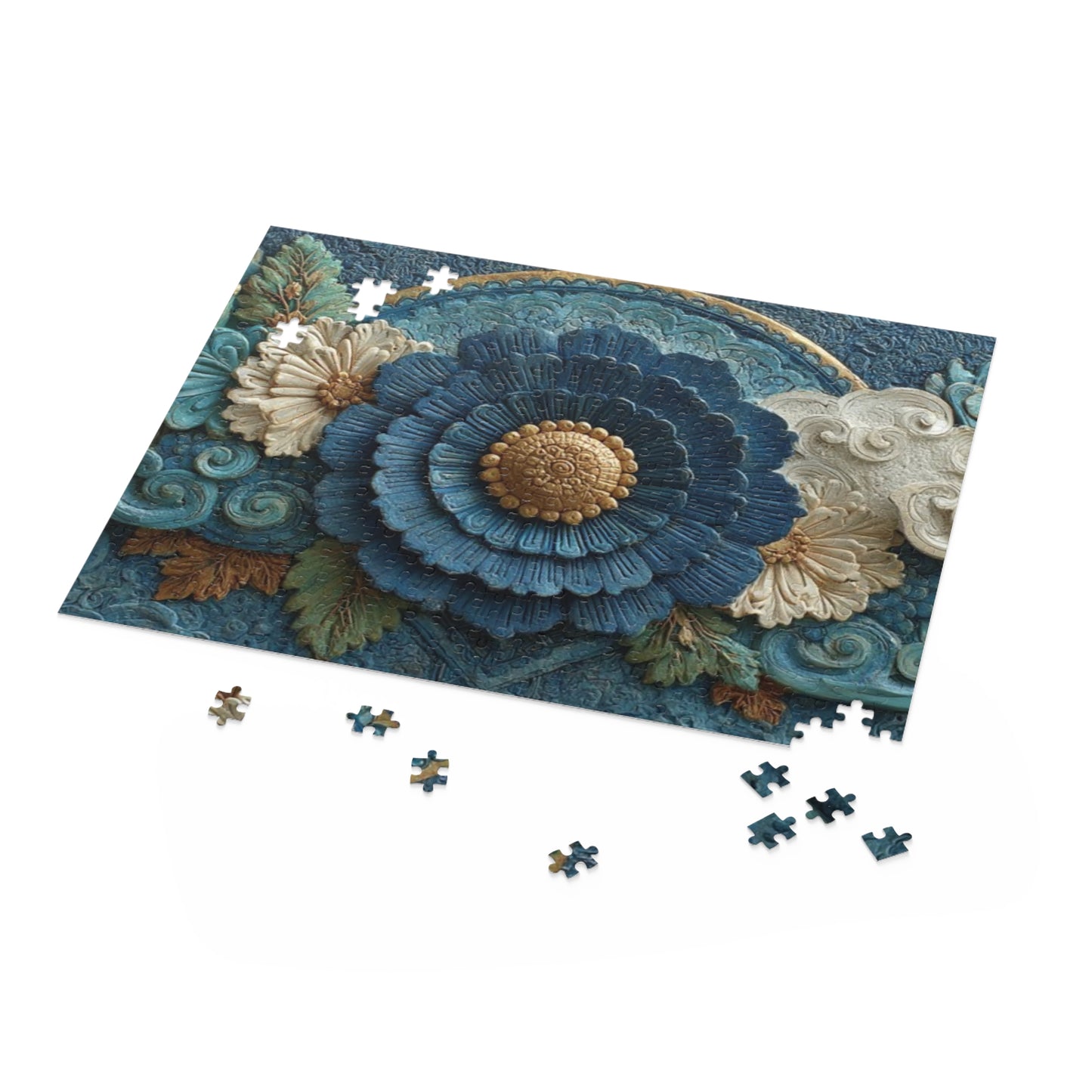 Celestial Bloom Puzzle — Decorative 120/252/500‑Piece Jigsaw