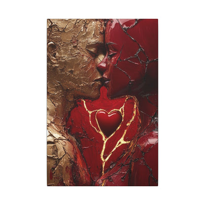 Divine Love | Premium Impasto-Style Canvas Print (Multi-Size)