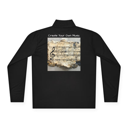 Create Your Own Music Unisex Quarter Zip