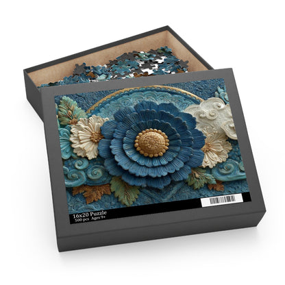 Celestial Bloom Puzzle — Decorative 120/252/500‑Piece Jigsaw
