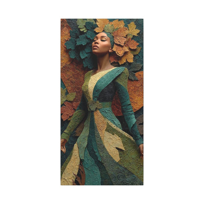 Mother Gaia | Premium Impasto-Style Canvas Print (Multi-Size)