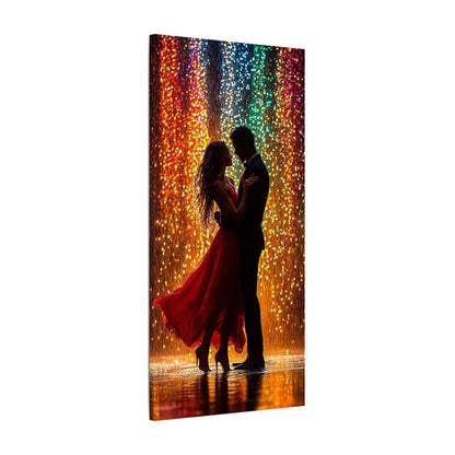 Luminous Lovers | Premium Impasto-Style Canvas Print (Multi-Size)