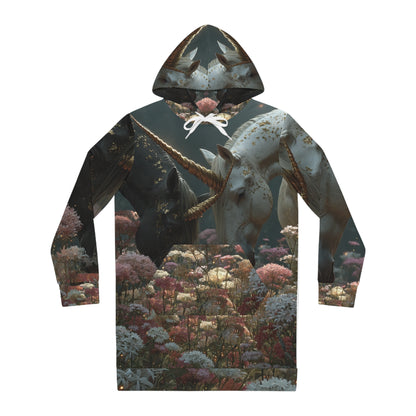 Unicorn Meadows Hoodie Dress