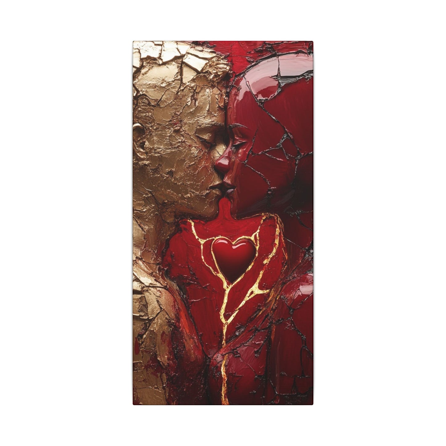 Divine Love | Premium Impasto-Style Canvas Print (Multi-Size)