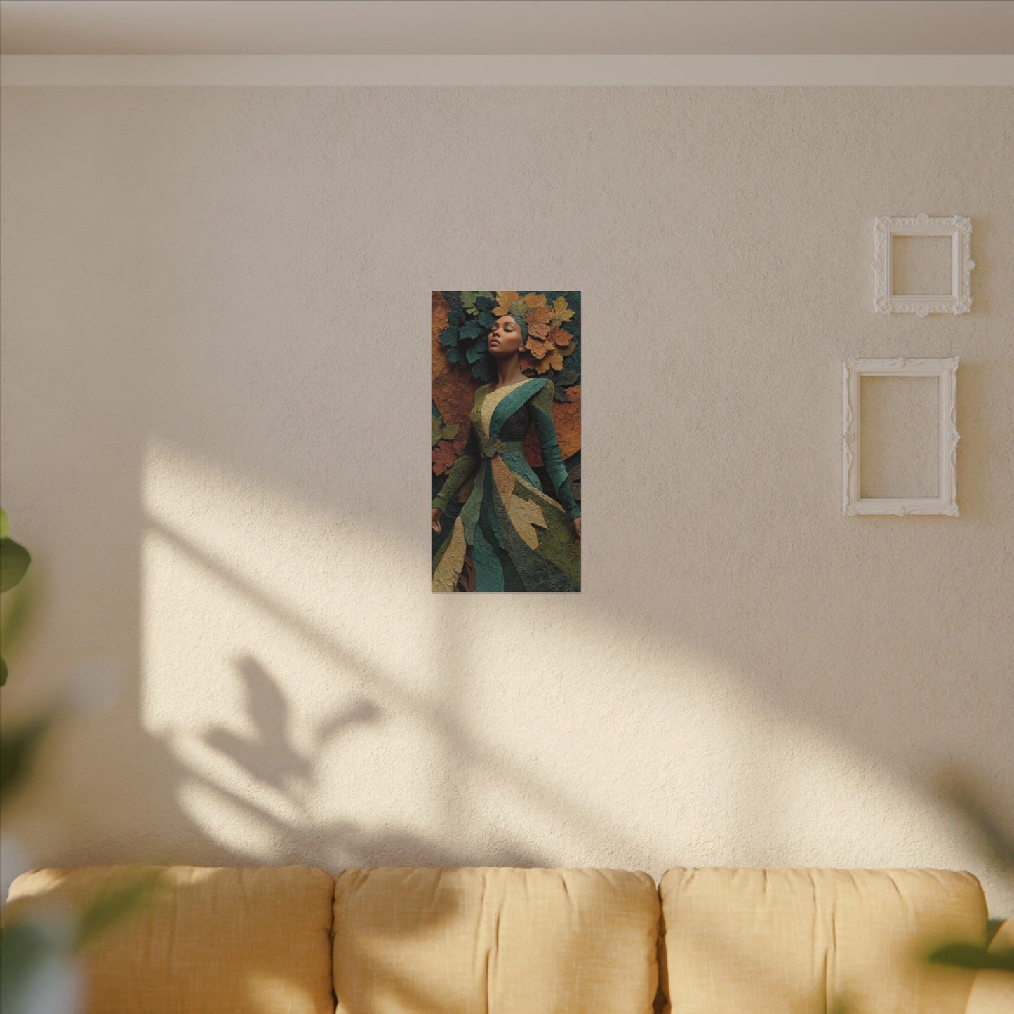Mother Gaia | Premium Impasto-Style Canvas Print (Multi-Size)