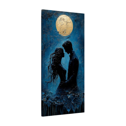 Moonlight Mollycoddle | Premium Impasto-Style Canvas Print (Multi-Size)