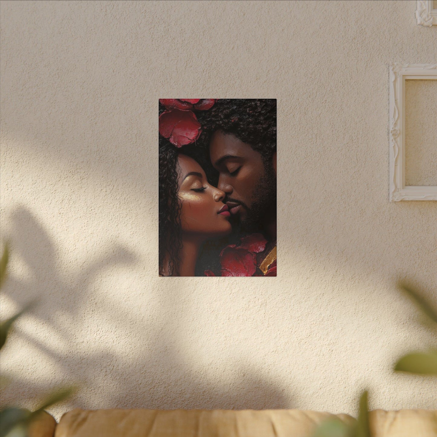 Luminous Love | Premium Impasto-Style Canvas Print (Multi-Size)
