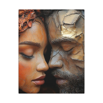 Pieces of Us | Premium Impasto-Style Canvas Print (Multi-Size)