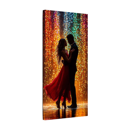 Luminous Lovers | Premium Impasto-Style Canvas Print (Multi-Size)