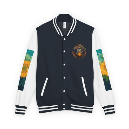 Cosmic Union Letterman: Unisex Heavyweight Jacket