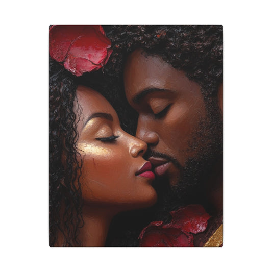 Luminous Love | Premium Impasto-Style Canvas Print (Multi-Size)