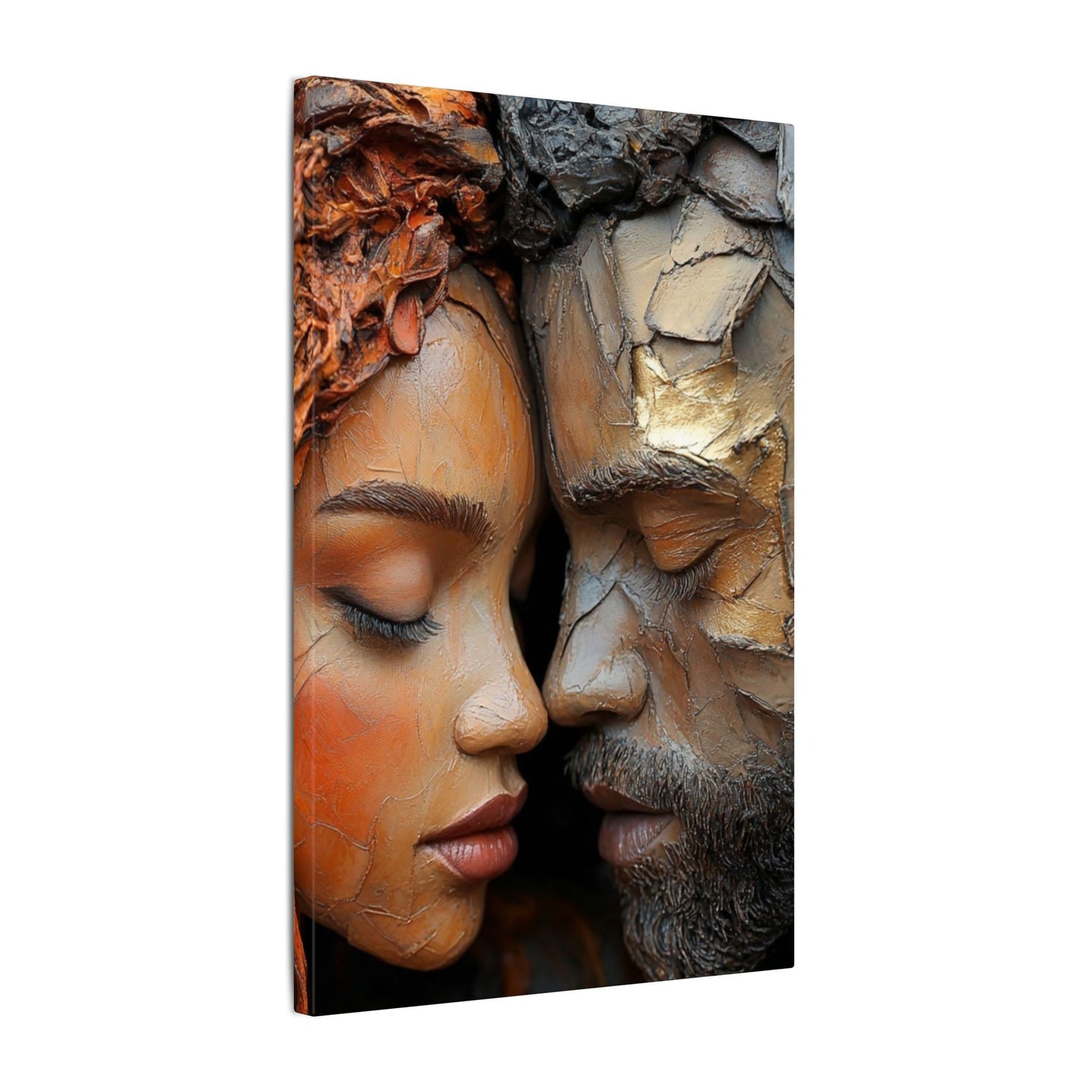 Pieces of Us | Premium Impasto-Style Canvas Print (Multi-Size)