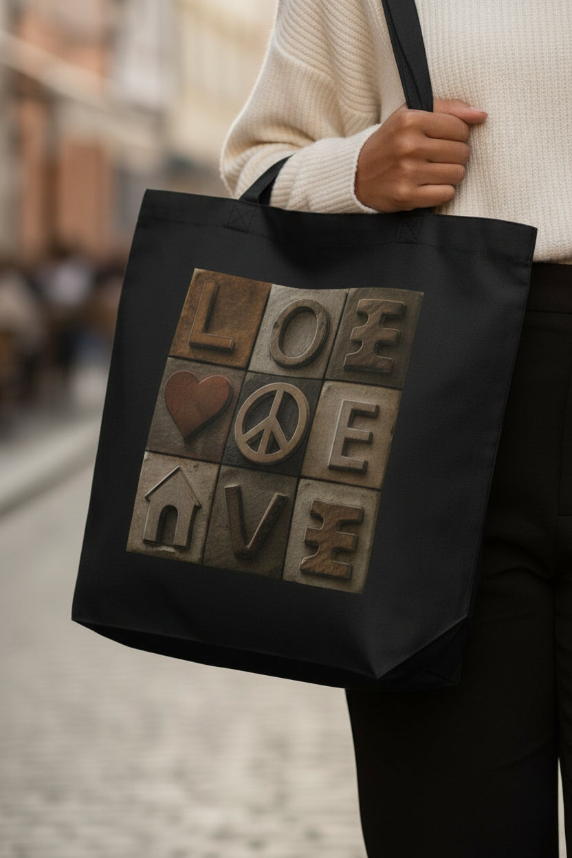 Universal Love Organic Eco Tote