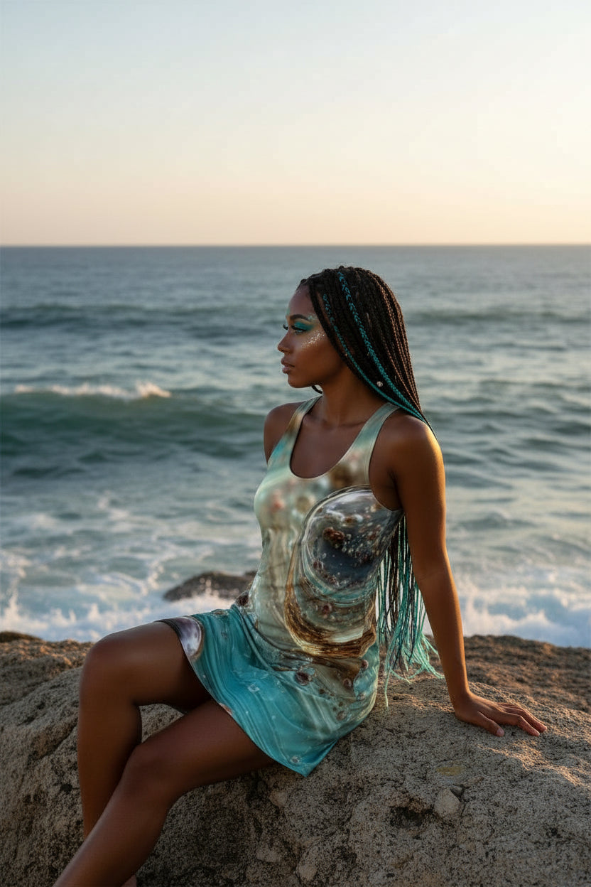 Water Goddess Racerback Dress