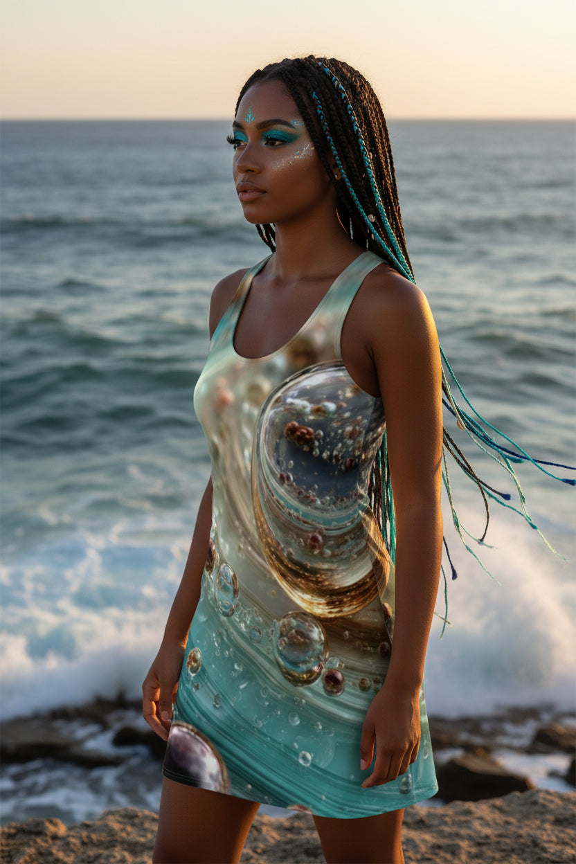 Water Goddess Racerback Dress