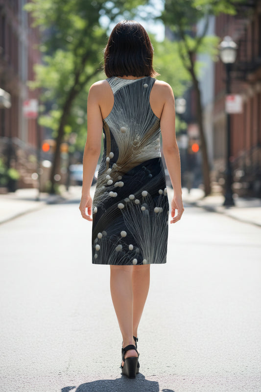 Whimsical Radiance Racerback Dress