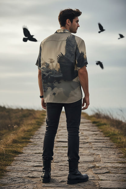 Shadow Flight Button-Up Shirt