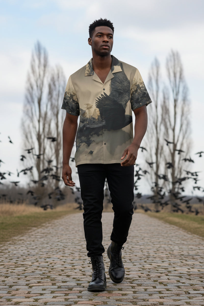 Shadow Flight Button-Up Shirt