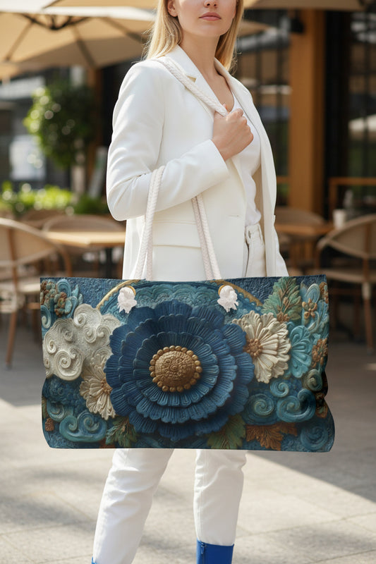 Celestial Blooms Weekender Bag