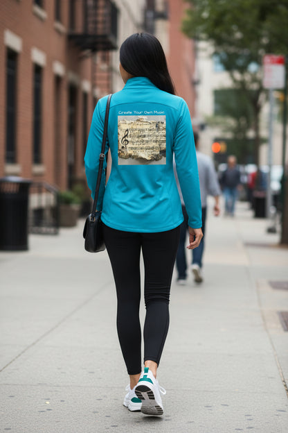 Create Your Own Music Unisex Quarter Zip