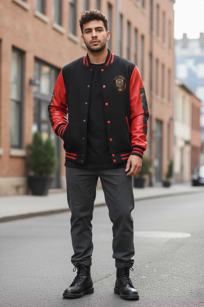 The Divine Vow Letterman Jacket Unisex