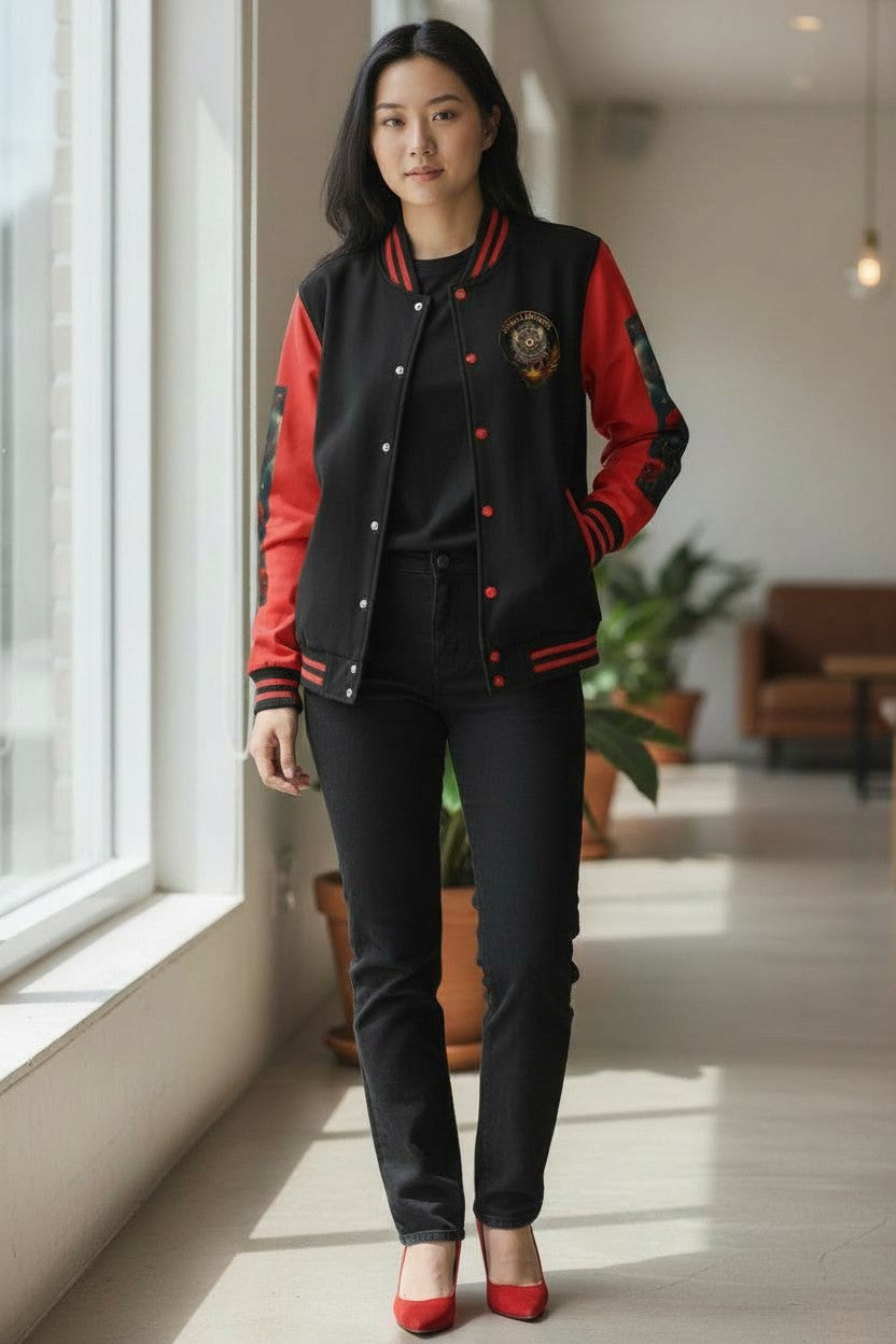 The Divine Vow Letterman Jacket Unisex