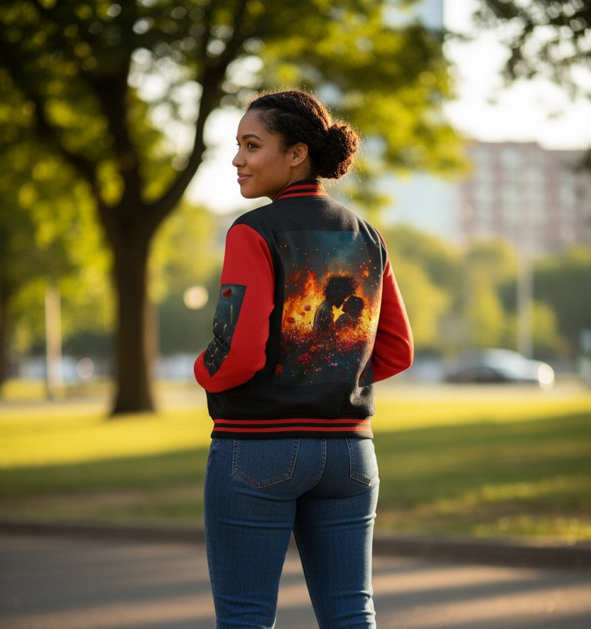 The Divine Vow Letterman Jacket Unisex