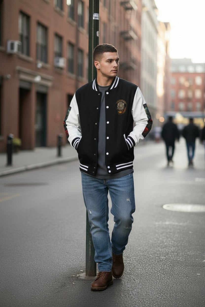 The Divine Vow Letterman Jacket Unisex