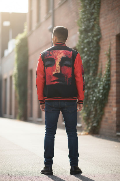 Goddess Guard Letterman Unisex Heavyweight Jacket