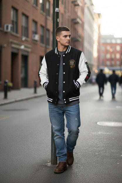 Goddess Guard Letterman Unisex Heavyweight Jacket
