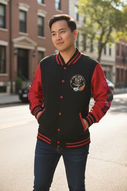 Goddess Guard Letterman Unisex Heavyweight Jacket