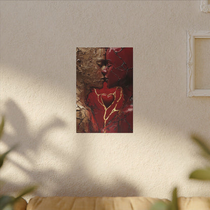 Divine Love | Premium Impasto-Style Canvas Print (Multi-Size)