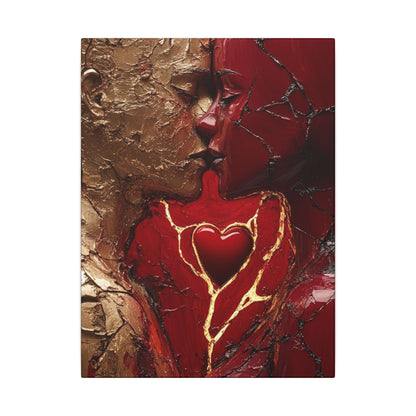 Divine Love | Premium Impasto-Style Canvas Print (Multi-Size)