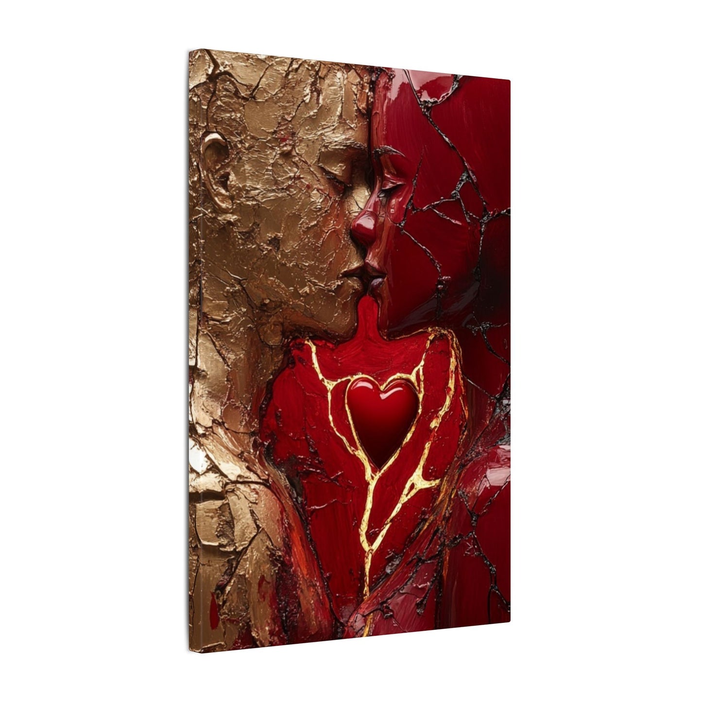 Divine Love | Premium Impasto-Style Canvas Print (Multi-Size)
