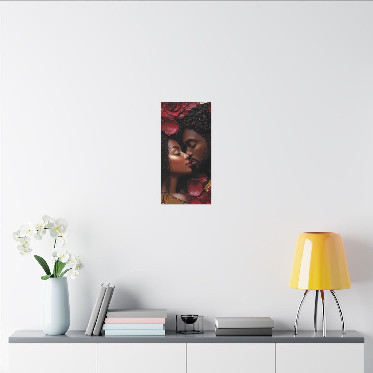 Luminous Love | Premium Impasto-Style Canvas Print (Multi-Size)