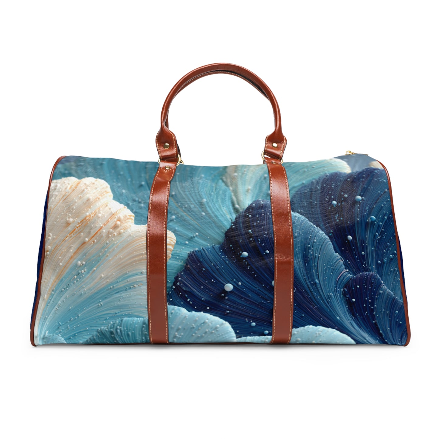 Ocean Waves Weekender - Waterproof Duffle Bag