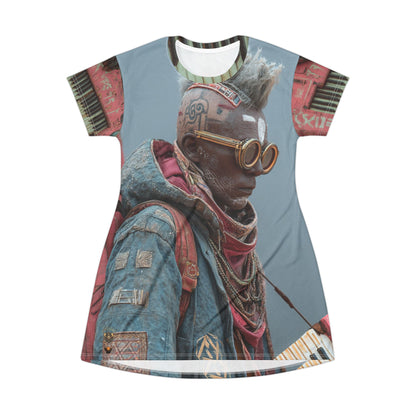 The Mohawk Visionary  T-Shirt Dress