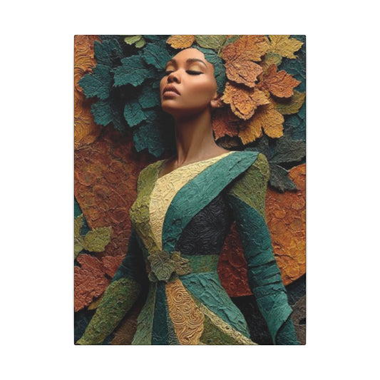 Mother Gaia | Premium Impasto-Style Canvas Print (Multi-Size)