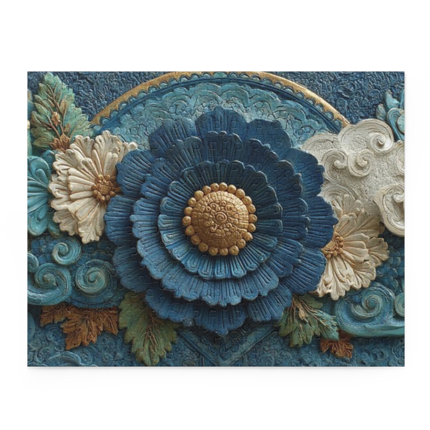 Celestial Bloom Puzzle — Decorative 120/252/500‑Piece Jigsaw