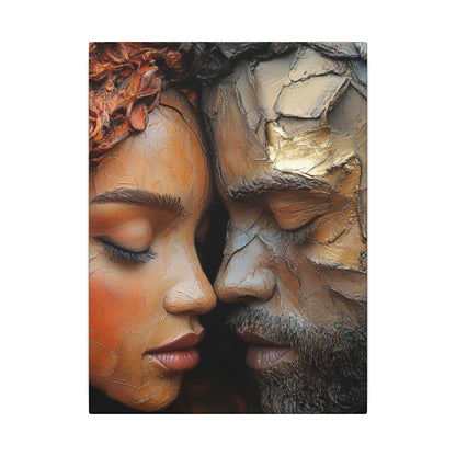 Pieces of Us | Premium Impasto-Style Canvas Print (Multi-Size)