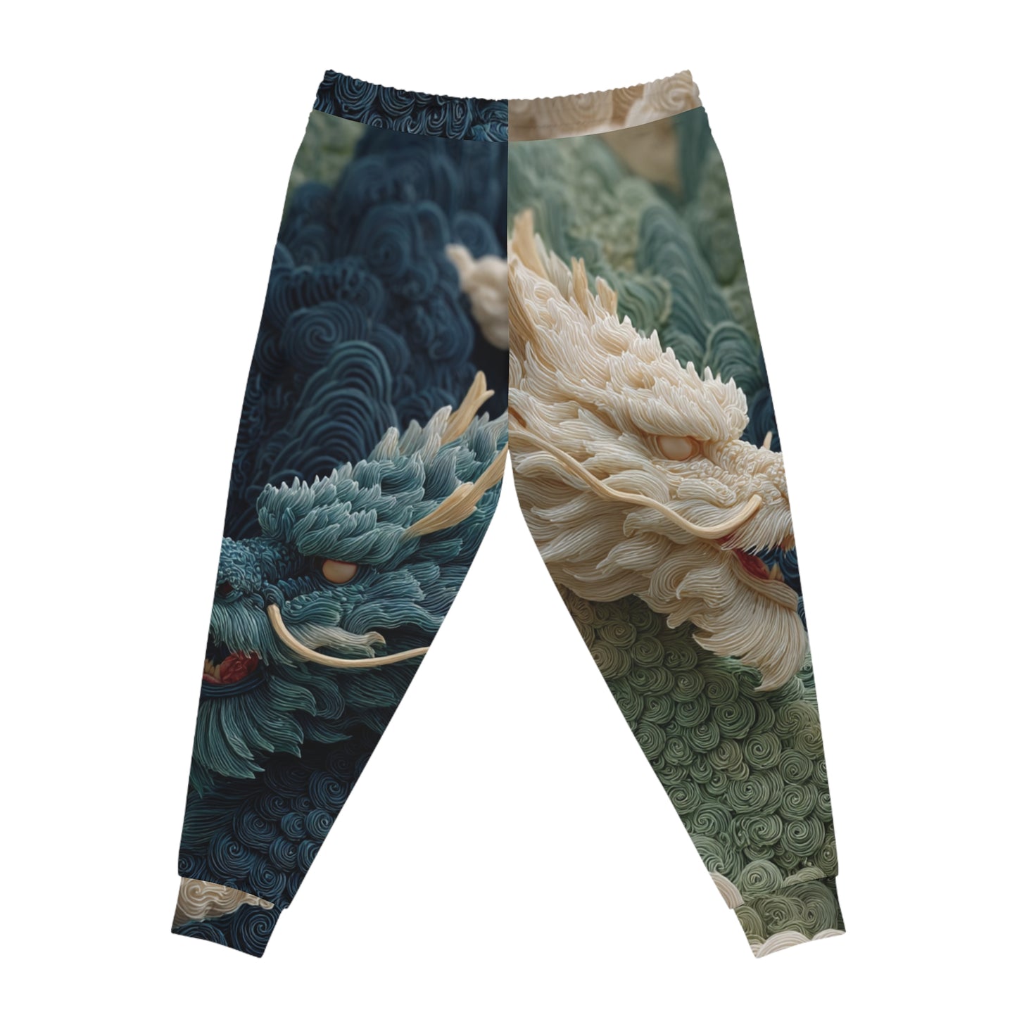 Celestial Indigo Dragon Unisex Joggers