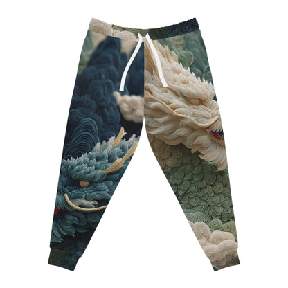 Celestial Indigo Dragon Unisex Joggers