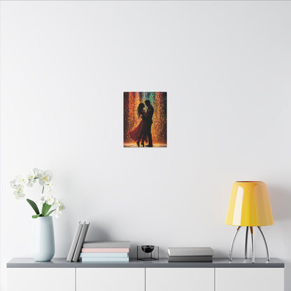 Luminous Lovers | Premium Impasto-Style Canvas Print (Multi-Size)