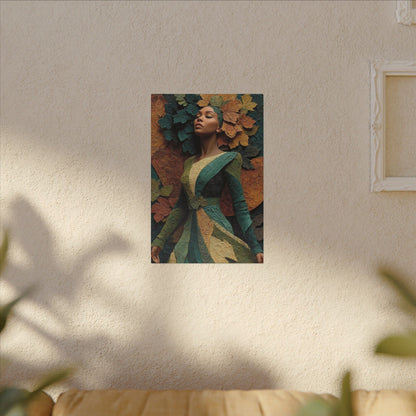 Mother Gaia | Premium Impasto-Style Canvas Print (Multi-Size)