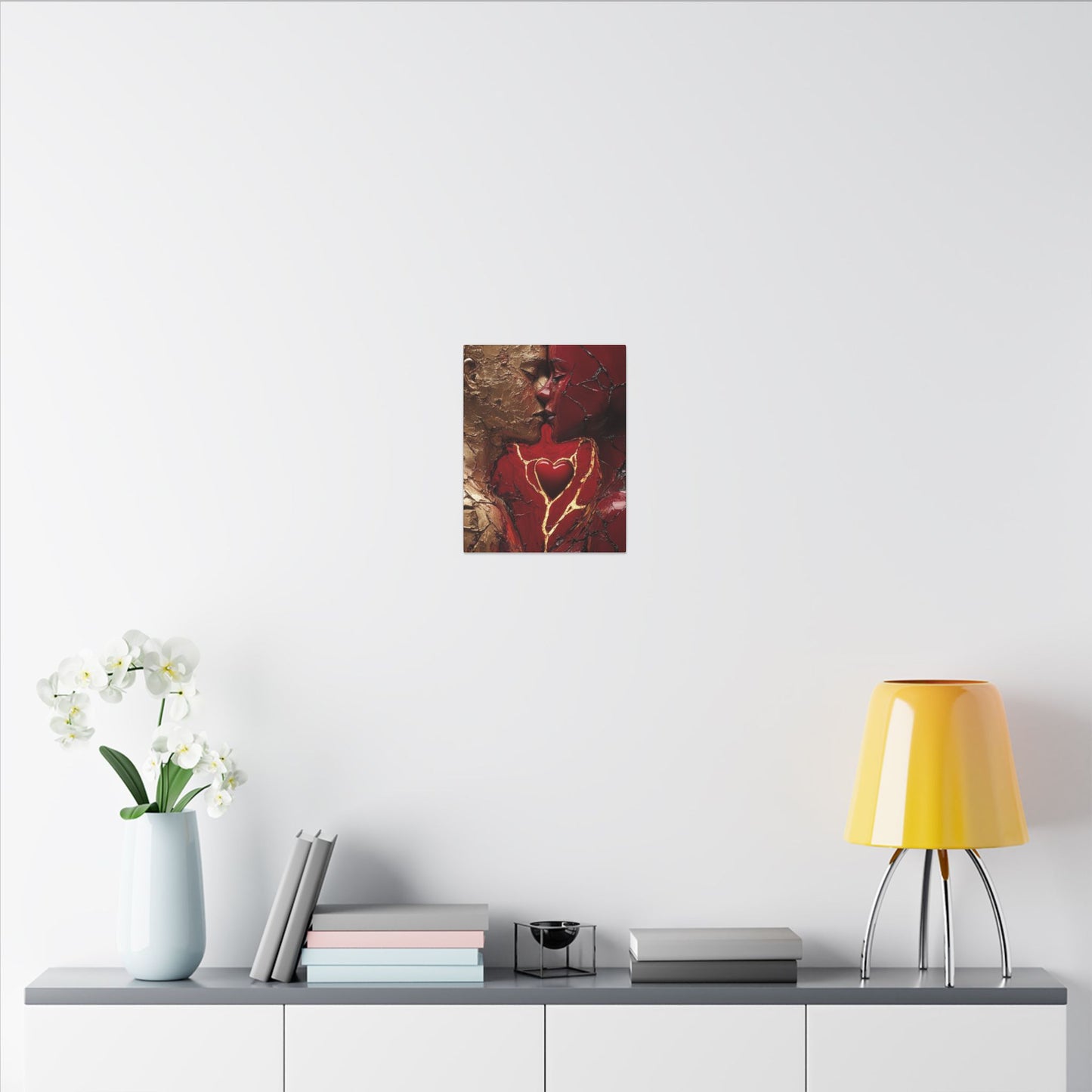 Divine Love | Premium Impasto-Style Canvas Print (Multi-Size)