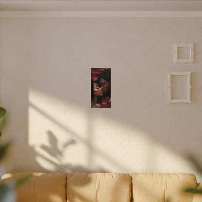 Luminous Love | Premium Impasto-Style Canvas Print (Multi-Size)